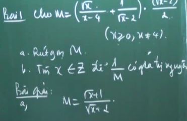 Bài 12. Tìm giá trị của biến để biểu thức có giá trị nguyên