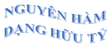 Bài 4: Tính tích phân bằng phương pháp từng phần