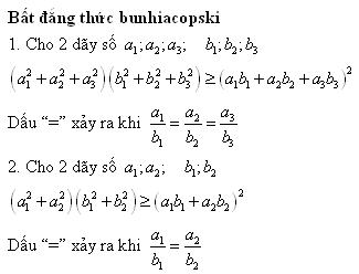 Bài 08. PP sử dụng BĐT Bunhiacopxkia