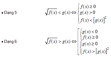 Bài 5: Giải phương trình, bất phương trình chứa căn (Tiết 1)