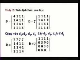 Bài 3. Định thức (Phần 01)