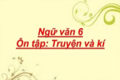 Ôn tập văn miêu tả