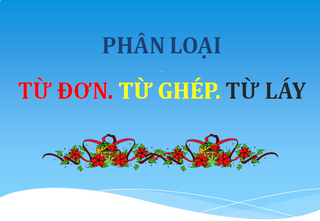 Phân loại từ (phần hai)