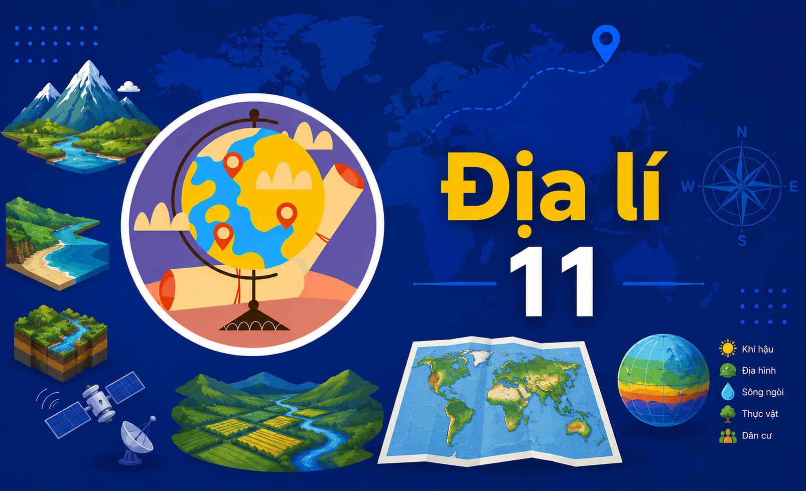 Địa lí 11 - Học chủ động