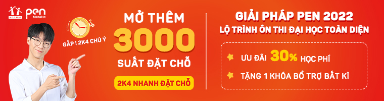 Luyện thi tốt nghiệp THPT môn Sinh học (PEN-C)