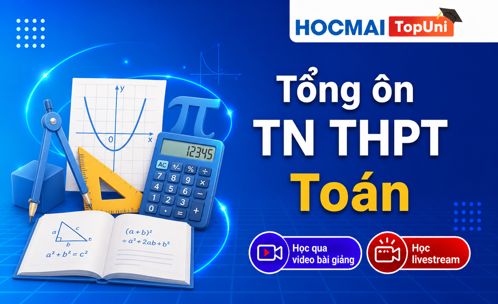 Tổng ôn TN THPT - Môn Toán - Thầy Tùng