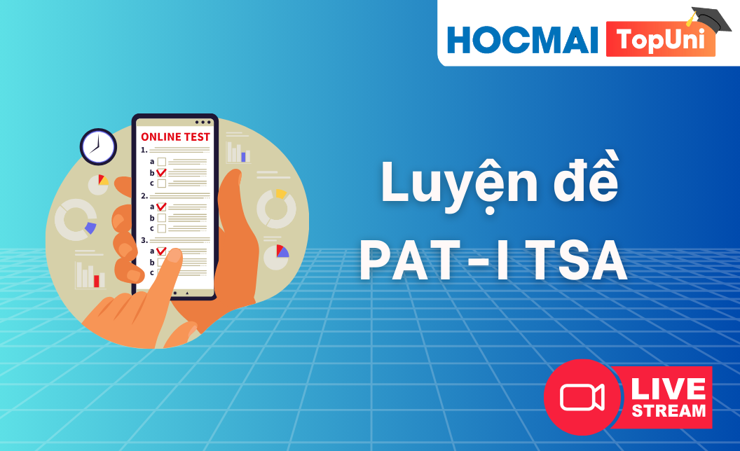 TopUni Luyện đề iLive PAT-I TSA 2