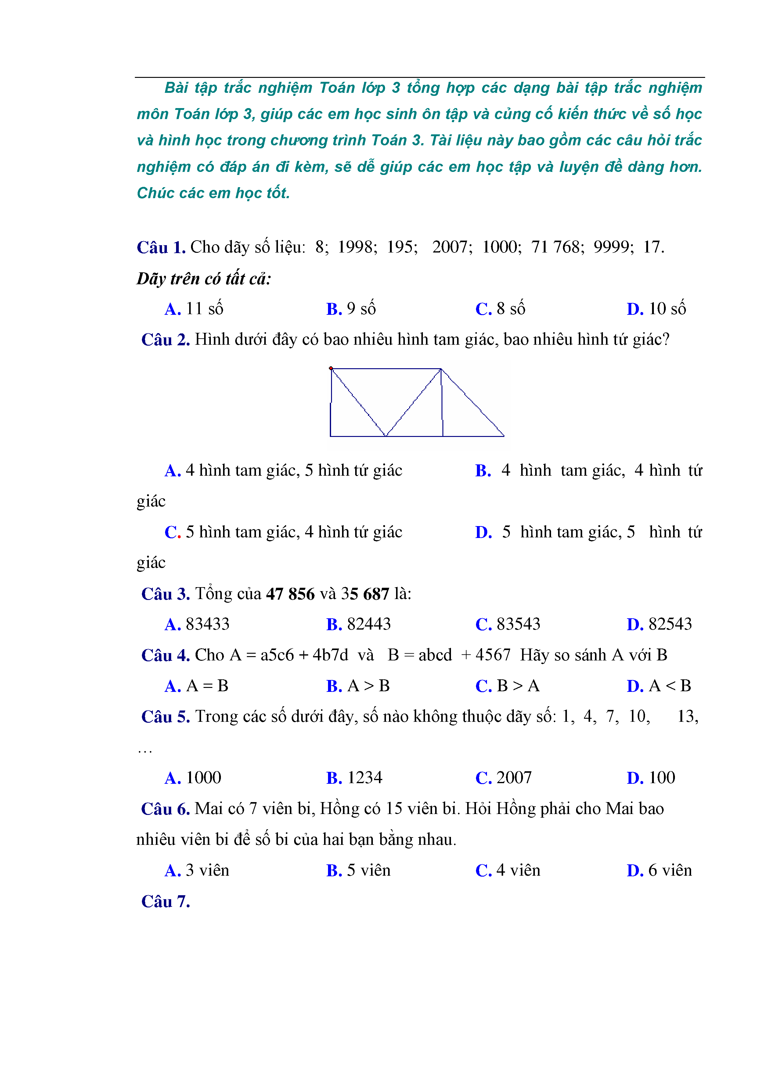 4. Tổng Hợp Công Thức