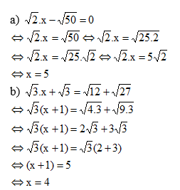 Để học tốt Toán 9 | Giải bài tập Toán 9